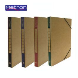 Κουτί Αρχειοθέτησης Metron Οικολογικό με Λάστιχο 25x33x3cm