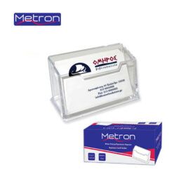 Θήκη Καρτών Πλεξιγκλάς Metron