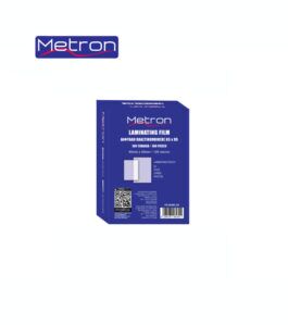 Δίφυλλα Πλαστικοποίησης Metron 65x95mm 125mic 100τεμ