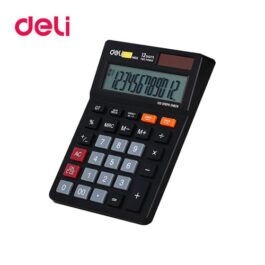 Αριθμομηχανή 120 Βήματα Deli 12 Ψηφίων EM01320 Μπαταρίας/Ηλιακή