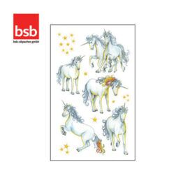 Αυτοκόλλητα Blister BSB Glitter Μονόκεροι