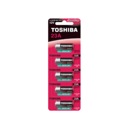 Μπαταρία Συναγερμού 23A Toshiba 12V Alkaline 5 Τεμ
