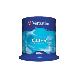 CD-R Verbatim 700MB 52x 100Τεμ Cakebox Datalife