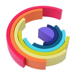 Rainbow Stackers Color Burst