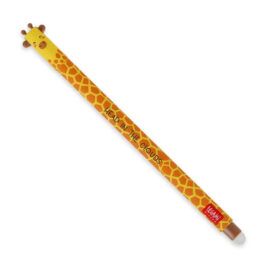 Legami Erasable Pen Giraffe Black