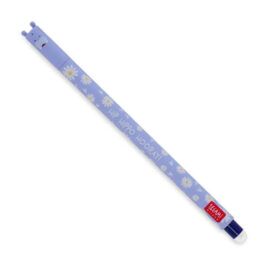 Legami Erasable Pen Hippo Blue