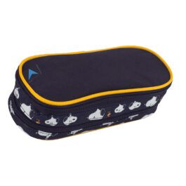 Back Me Up Κασετίνα Βαρελάκι Οβάλ Peanuts Pattern