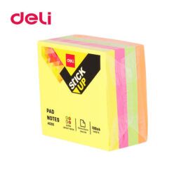 Κύβος Σημειώσεων Αυτοκόλλητος Neon Deli Stick Up 4×100 Φύλλα 76x76mm
