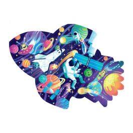 Puzzle 100 Shiny Shaped Cosmic Space Mission